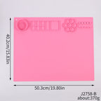 Blush Pink silicone painting mat